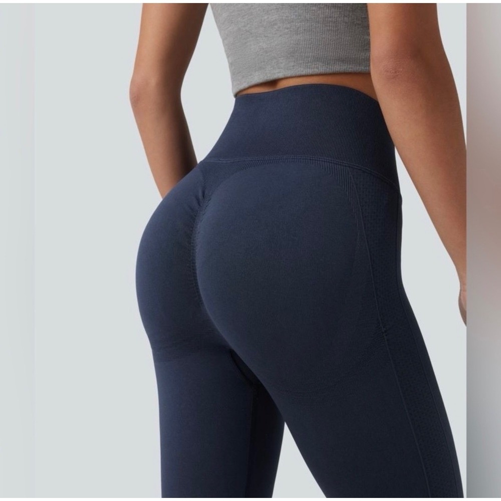 HALARA High Waist Navy Sculpting Leggings